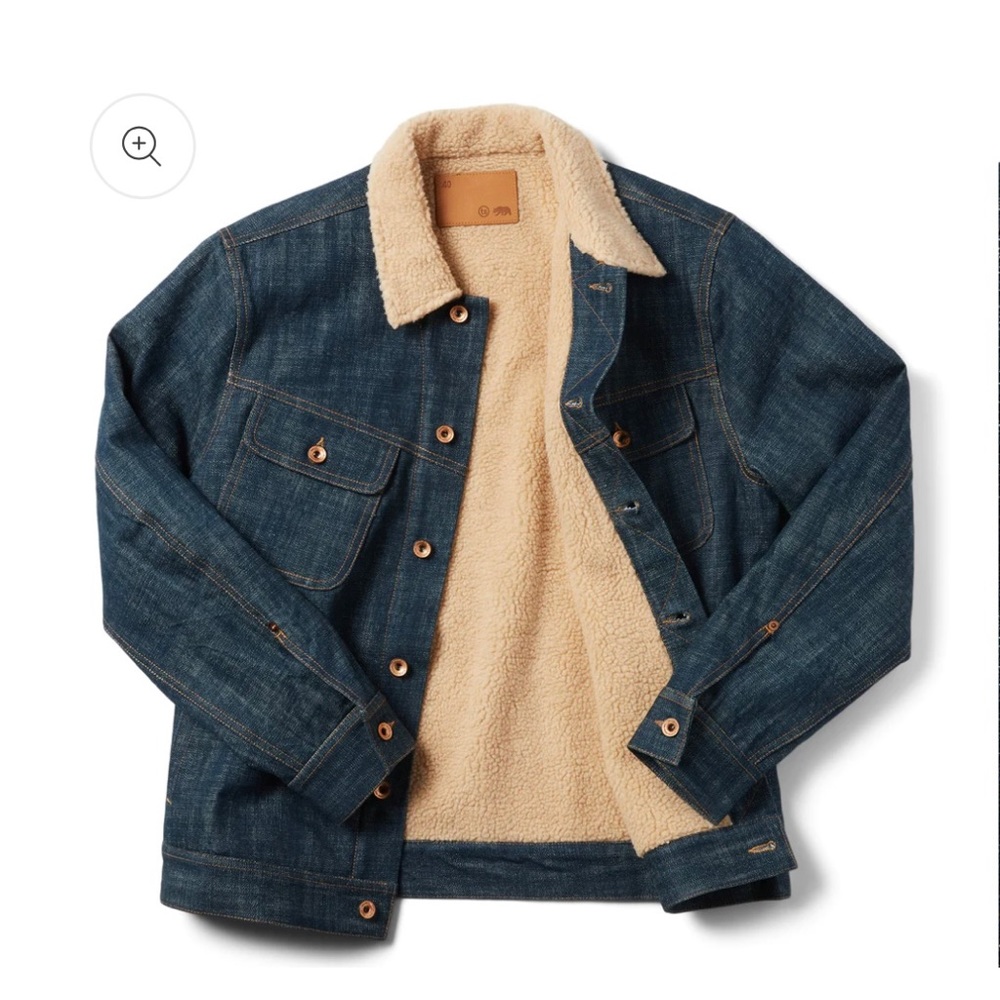 Taylor Stitch Lined Long Haul Denim Jacket